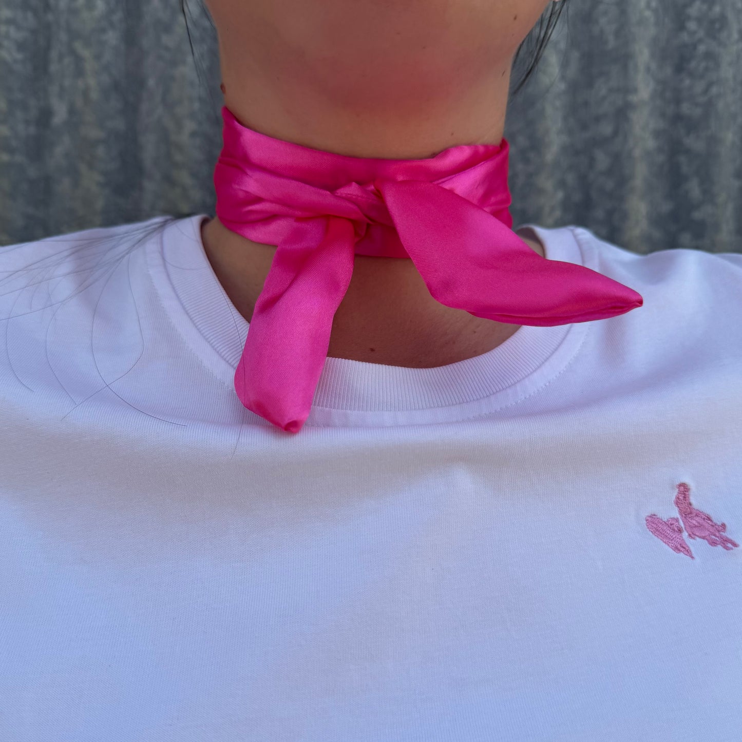 Hot Pink Silk - Tie