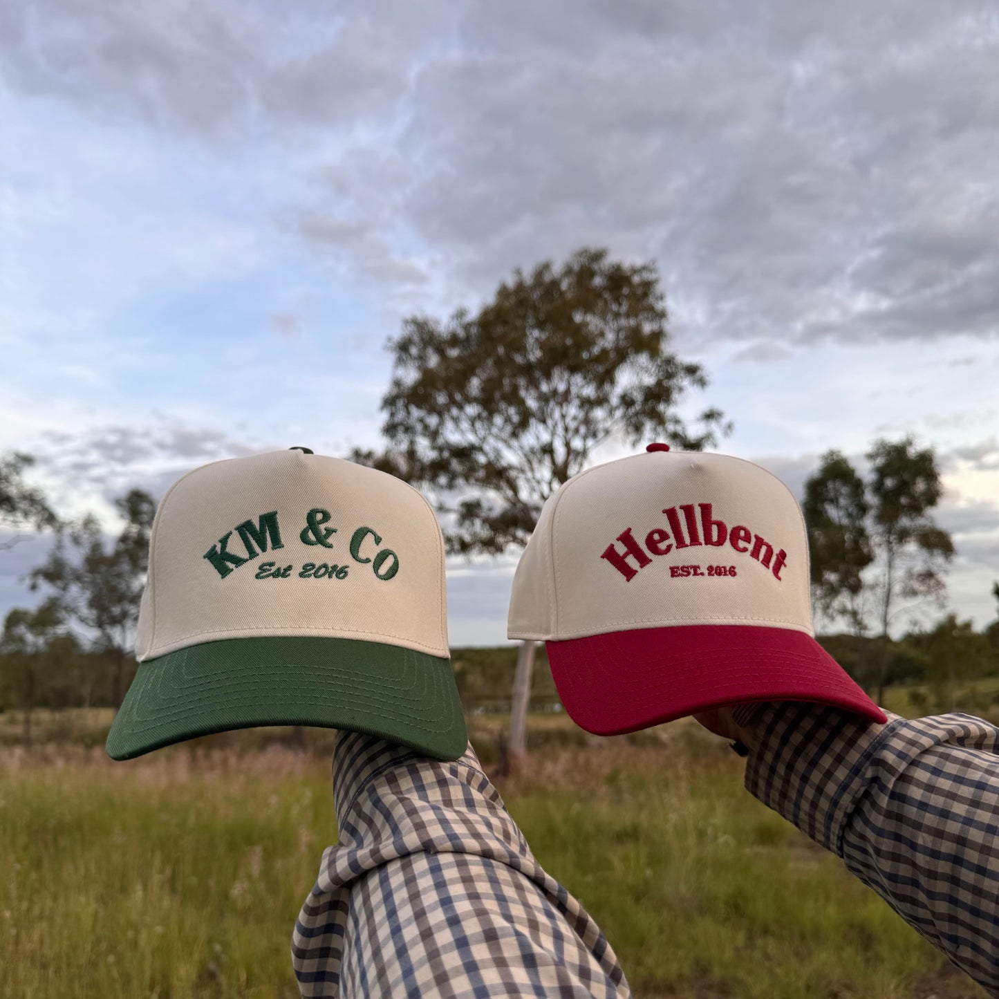 Red Hellbent KM & Co Cap