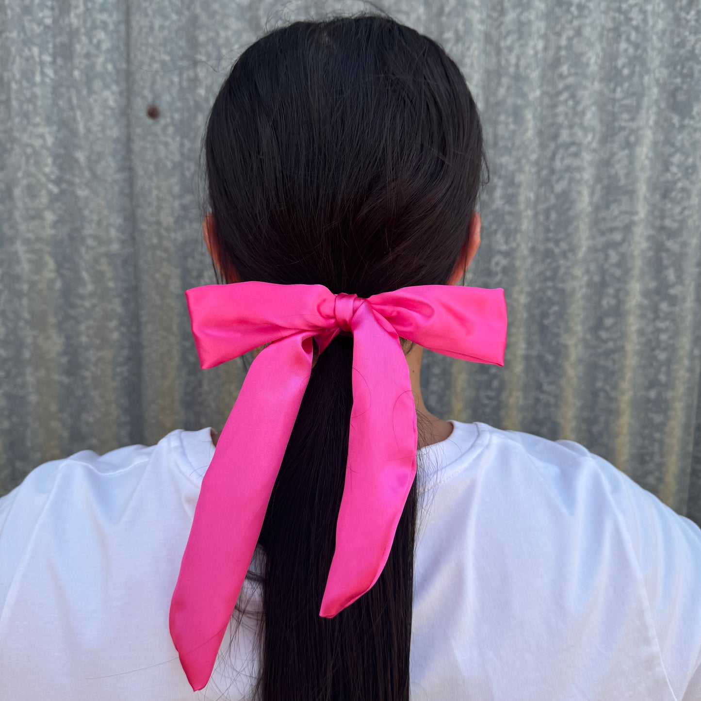 Hot Pink Silk - Tie