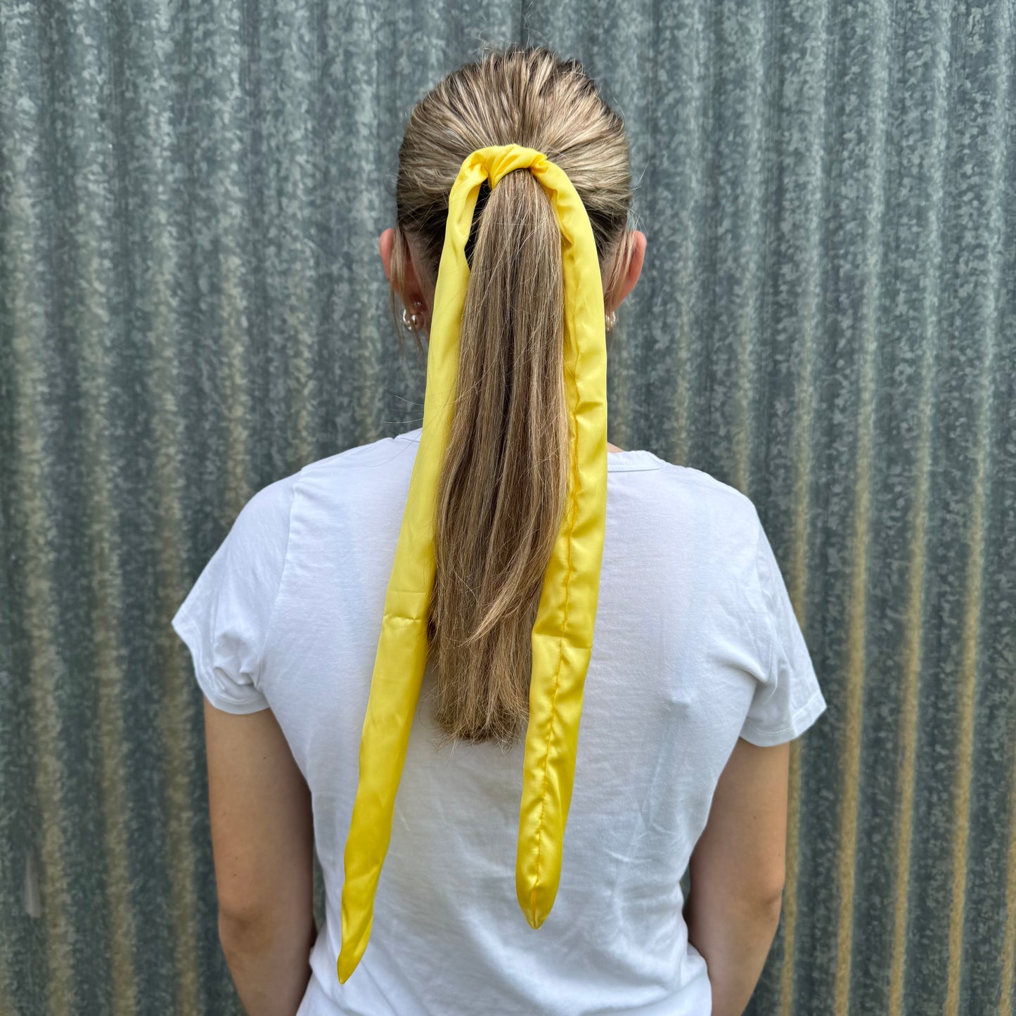 Lemon Yellow Silk - Tie