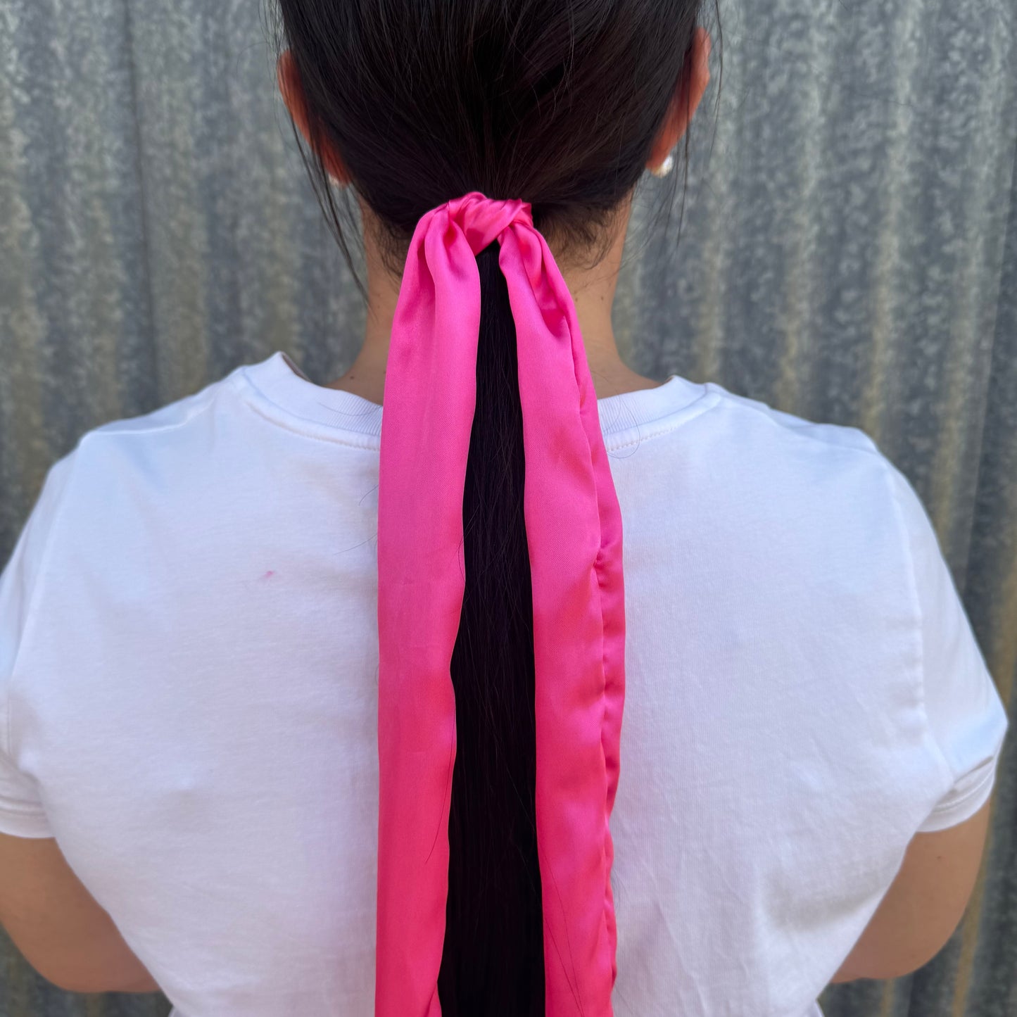 Hot Pink Silk - Tie