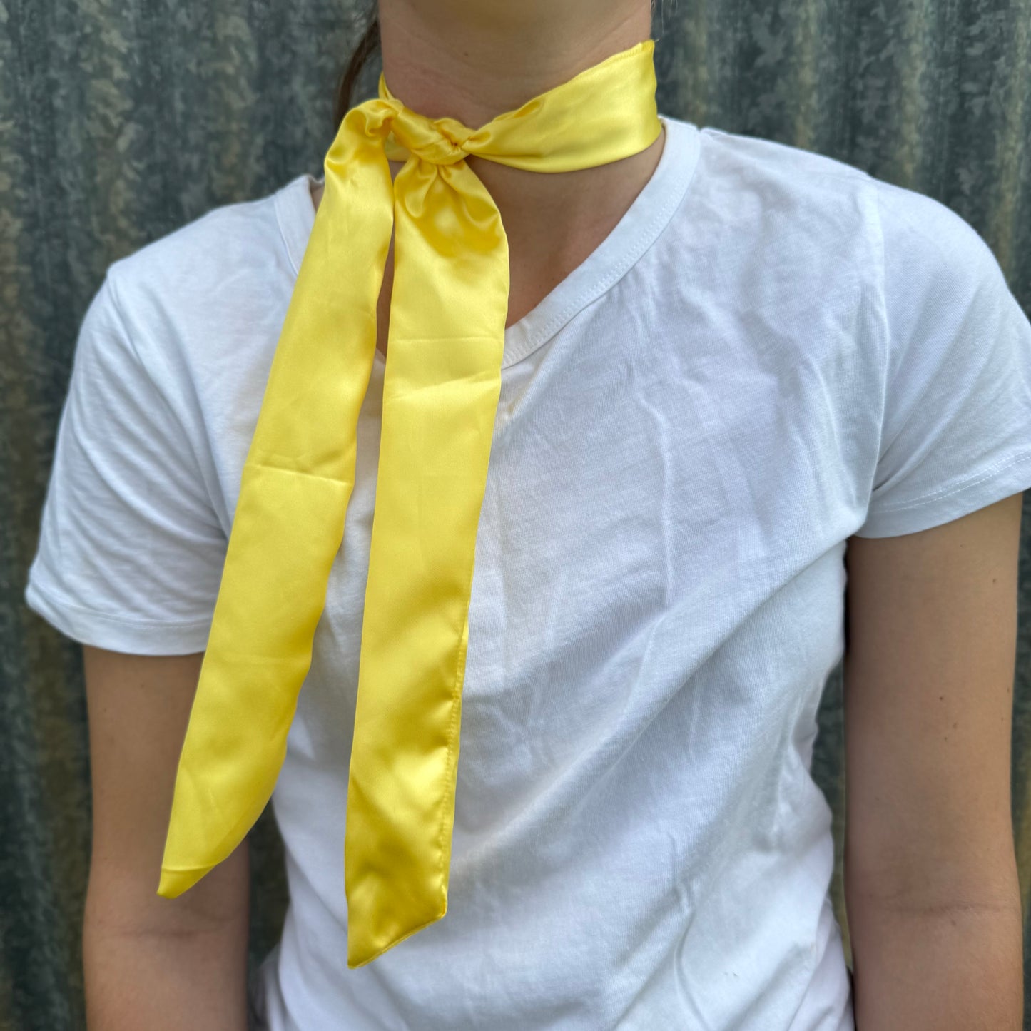 Lemon Yellow Silk - Tie