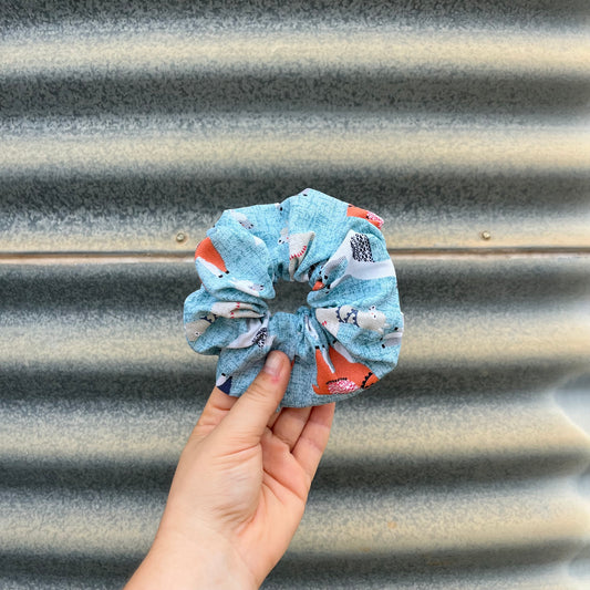 Blue Alpacca - Scrunchie