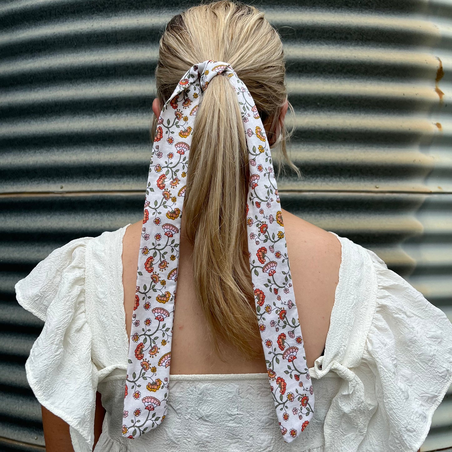 Beige Floral - Tie