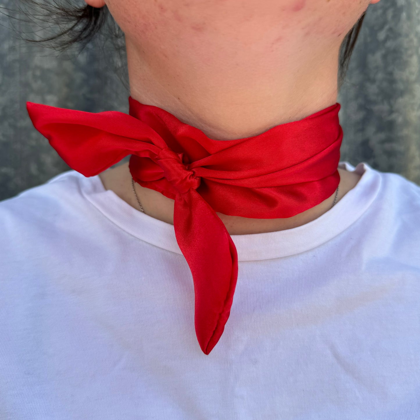 Red Silk - Tie