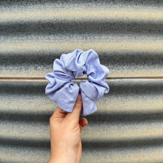 Lilac Linen - Scrunchie
