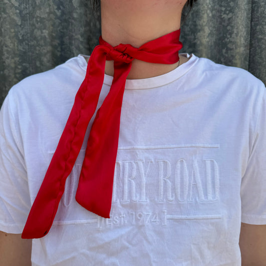 Red Silk - Tie