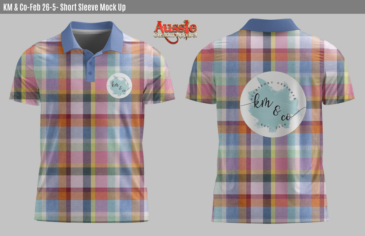 PRE-ORDER - Multicheck KM & Co fishing shirt