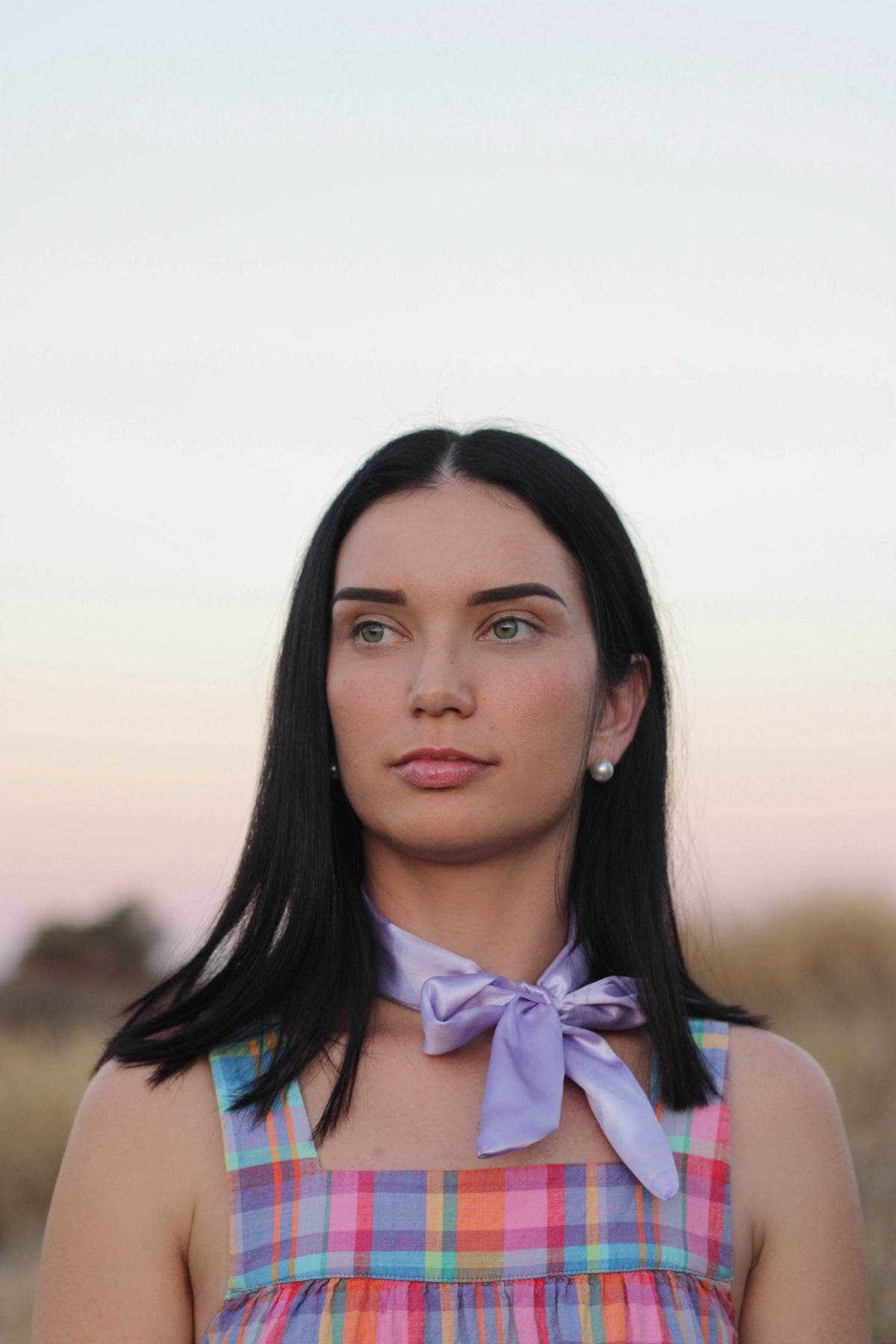 Lilac Satin - Tie
