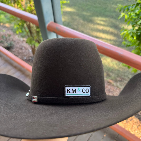 KM & Co Rectangle Hat Patch