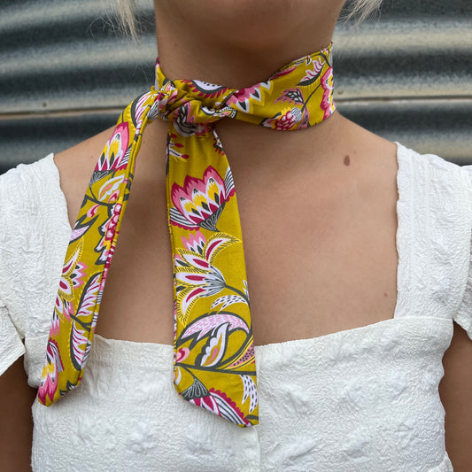 Mustard Paisley - Tie