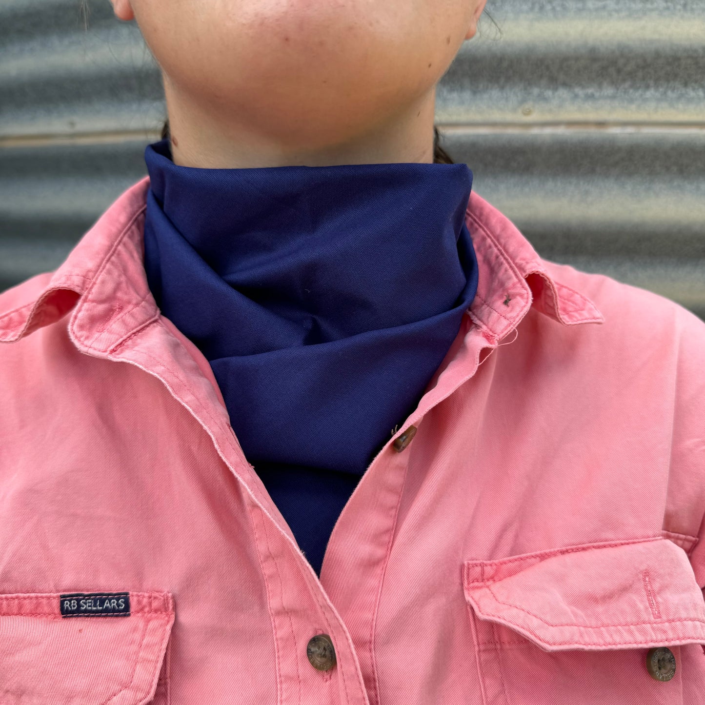 Navy - Adult Neck Scarf