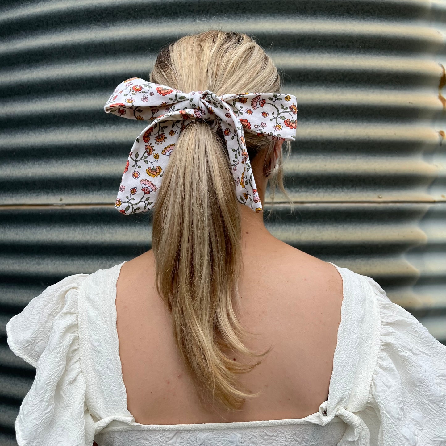 Beige Floral - Tie