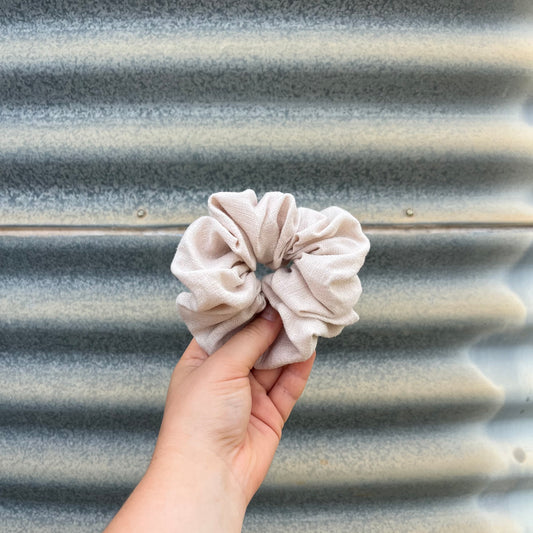 Beige - Scrunchie