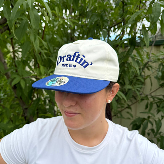 Royal Blue Draftin’ Cap