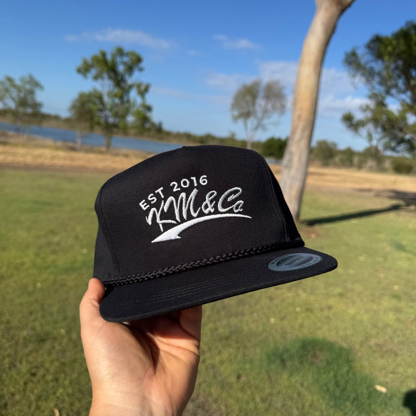 New Black & Grey Snapback Cap
