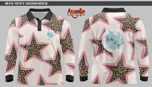 PRE-ORDER - Leopard KM & Co Fishing Shirt
