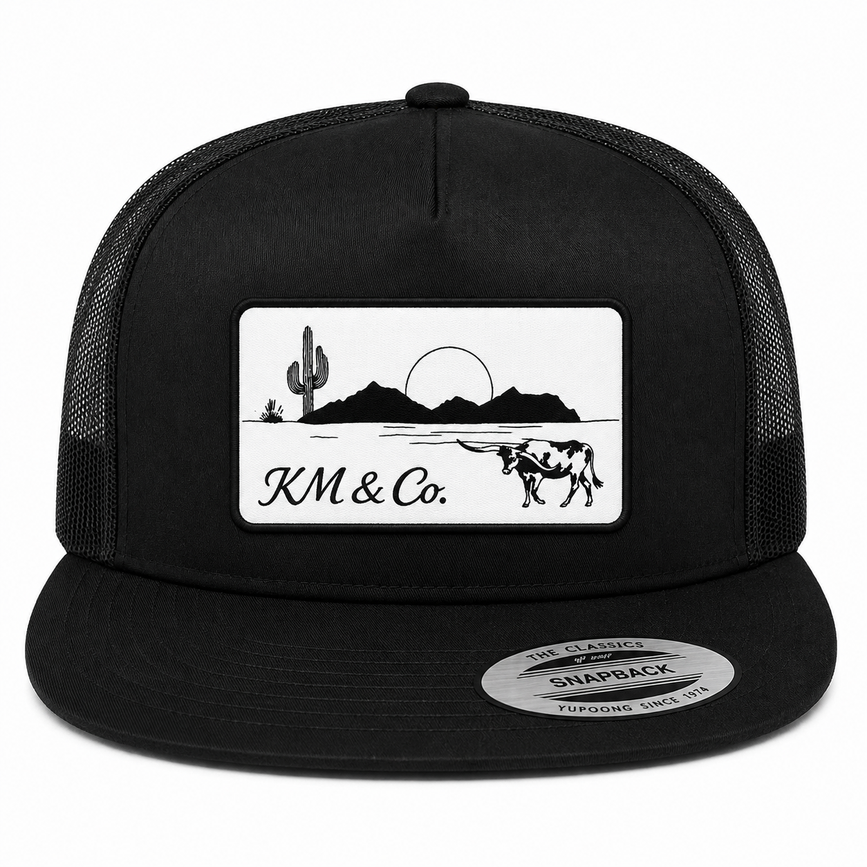 PRE-ORDER - MESH Black & White Untamed Outlaw - BLACK