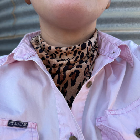 Leopard - Adult Neck Scarf